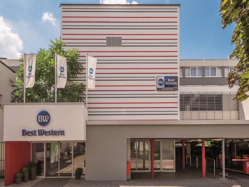 Best Western Hotel Darmstadt Mitte Exterior foto